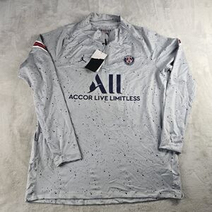 New Nike Dri-fit Slim Fit PSG Paris Saint-germain Strike Soccer Drill Top Sz XL